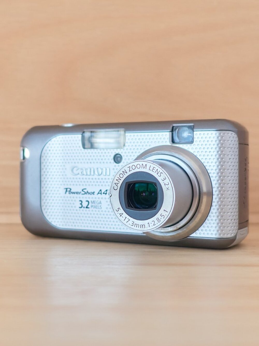 Canon PowerShot A410 3.2MP Compact Digital Camera 3.2x Zoom Silver Tested - Picture 3 of 8